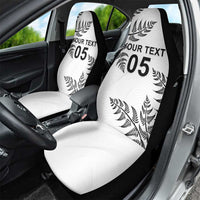 Custom New Zealand Football Car Seat Cover Aotearoa Pride - Polynesian Pride