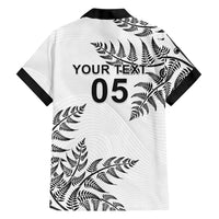 Custom New Zealand Football Family Matching Long Sleeve Bodycon Dress and Hawaiian Shirt Aotearoa Pride LT05 - Polynesian Pride