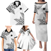 Custom New Zealand Football Family Matching Puletasi and Hawaiian Shirt Aotearoa Pride LT05 - Polynesian Pride