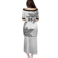 Custom New Zealand Football Family Matching Puletasi and Hawaiian Shirt Aotearoa Pride - Polynesian Pride