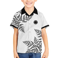 Custom New Zealand Football Family Matching Tank Maxi Dress and Hawaiian Shirt Aotearoa Pride - Polynesian Pride