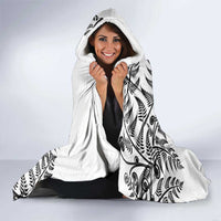 Custom New Zealand Football Hooded Blanket Aotearoa Pride - Polynesian Pride