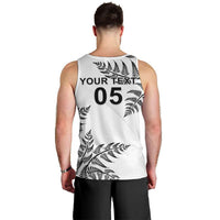 Custom New Zealand Football Men Tank Top Aotearoa Pride - Polynesian Pride