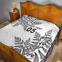 Custom New Zealand Football Quilt Aotearoa Pride - Polynesian Pride