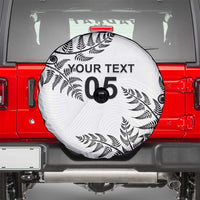 Custom New Zealand Football Spare Tire Cover Aotearoa Pride - Polynesian Pride