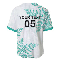 Custom New Zealand Football Baseball Jersey Aotearoa Pride Aqua Version LT05 - Polynesian Pride