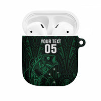 Custom New Zealand Fishing AirPods Case Maori Tribal Pattern - Polynesian Pride