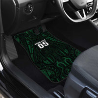 Custom New Zealand Fishing Car Mats Maori Tribal Pattern - Polynesian Pride