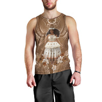 Bula Fiji Women's Day Men Tank Top With Fijian Tapa Pattern LT05 - Polynesian Pride