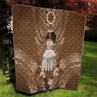 Bula Fiji Women's Day Quilt With Fijian Tapa Pattern LT05 - Polynesian Pride