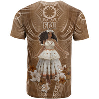 Bula Fiji Women's Day T Shirt With Fijian Tapa Pattern LT05 - Polynesian Pride