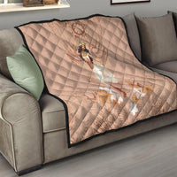 Hawaii Women's Day Quilt With Polynesian Pattern