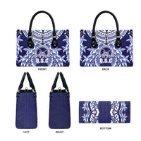 Tonga Queen Salote College Leather Bag Centenary Navy Version