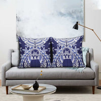 Tonga Queen Salote College Pillow Cover Centenary Navy Version LT05 - Polynesian Pride