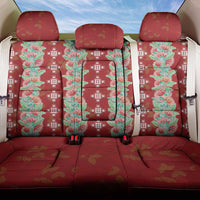Hawaii Ohia Lehua Back Car Seat Cover Tropical Vibes Crimson