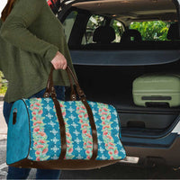 Hawaii Ohia Lehua Travel Bag Tropical Vibes Teal