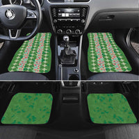 Hawaii Ohia Lehua Car Mats Tropical Vibes Green
