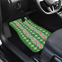 Hawaii Ohia Lehua Car Mats Tropical Vibes Green