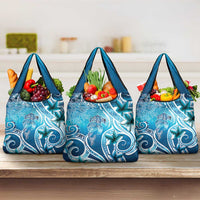 Polynesia World Ocean Day Grocery Bag Ocean Style
