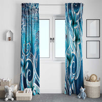 Polynesia World Ocean Day Window Curtain Ocean Style