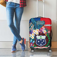 Samoa Luggage Cover Humpback Whale Siapo Pattern LT05 - Polynesian Pride