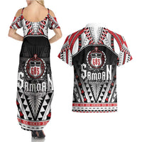 Samoa Independence Day Couples Matching Summer Maxi Dress and Hawaiian Shirt Proud To Be Samoan