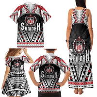 Samoa Independence Day Family Matching Tank Maxi Dress and Hawaiian Shirt Proud To Be Samoan