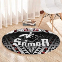 Samoa Independence Day Round Carpet Proud To Be Samoan LT05 - Polynesian Pride