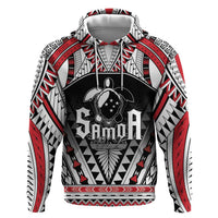 Samoa Independence Day Zip Hoodie Proud To Be Samoan LT05 Pullover Hoodie Black - Polynesian Pride