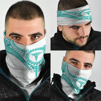 New Zealand Aotearoa Neck Gaiter Nurse Tribal Teal Version