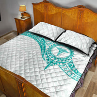 New Zealand Aotearoa Quilt Bed Set Nurse Tribal Teal Version