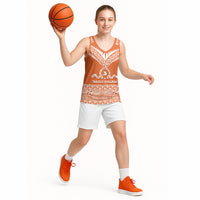 Personalised Tonga Tailulu College Basketball Jersey Tongan Kupesi Pattern