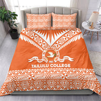 Tonga Tailulu College Bedding Set Tongan Kupesi Pattern LT05 - Polynesian Pride