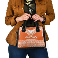 Tonga Tailulu College Shoulder Handbag Tongan Kupesi Pattern