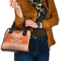 Tonga Tailulu College Shoulder Handbag Tongan Kupesi Pattern