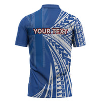 Personalised Hawaii 808 Zipper Polo Shirt Unique Style LT05 - Polynesian Pride