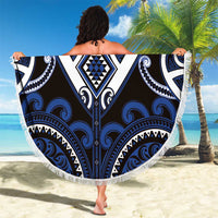 Aotearoa Ngati Tuwharetoa Beach Blanket Maori Tribal Pattern