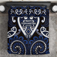 Aotearoa Ngati Tuwharetoa Bedding Set Maori Tribal Pattern