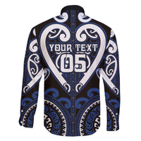 Custom Aotearoa Ngati Tuwharetoa Family Matching Off Shoulder Short Dress and Hawaiian Shirt Maori Tribal Pattern LT05 - Polynesian Pride