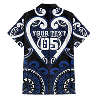 Custom Aotearoa Ngati Tuwharetoa Family Matching Summer Maxi Dress and Hawaiian Shirt Maori Tribal Pattern LT05 - Polynesian Pride