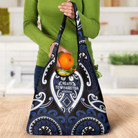 Aotearoa Ngati Tuwharetoa Grocery Bag Maori Tribal Pattern