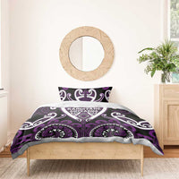 Aotearoa Rangitane Bedding Set Maori Tribal Pattern