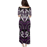Custom Aotearoa Rangitane Family Matching Puletasi and Hawaiian Shirt Maori Tribal Pattern