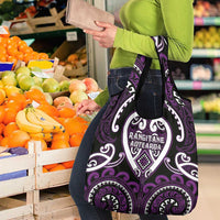 Aotearoa Rangitane Grocery Bag Maori Tribal Pattern