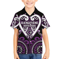 Custom Aotearoa Rangitane Hawaiian Shirt Maori Tribal Pattern LT05 - Polynesian Pride