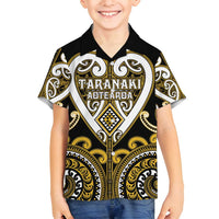 Custom Aotearoa Taranaki Family Matching Summer Maxi Dress and Hawaiian Shirt Maori Tribal Pattern
