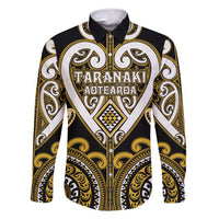 Custom Aotearoa Taranaki Family Matching Tank Maxi Dress and Hawaiian Shirt Maori Tribal Pattern