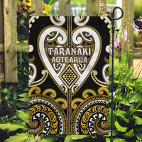 Aotearoa Taranaki Garden Flag Maori Tribal Pattern