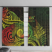 Fiji Lovoni Day Window Curtain 154th Years