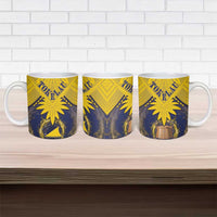 Tokelau Tokehega Day Ceramic Mug National Badge Special Style - Polynesian Pride